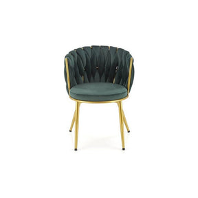 Scaun HOUSTON OCN-36257, verde/auriu