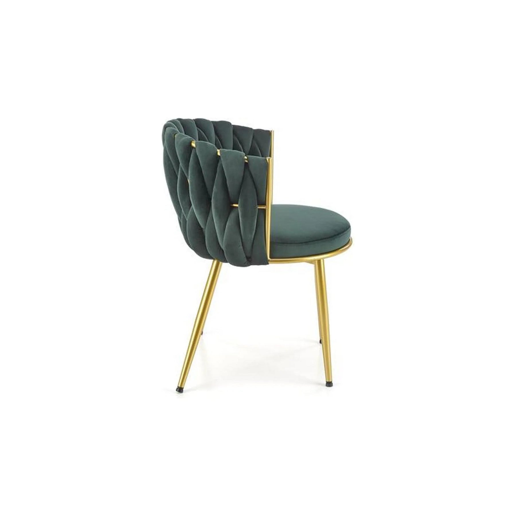 Scaun HOUSTON OCN-36257, verde/auriu