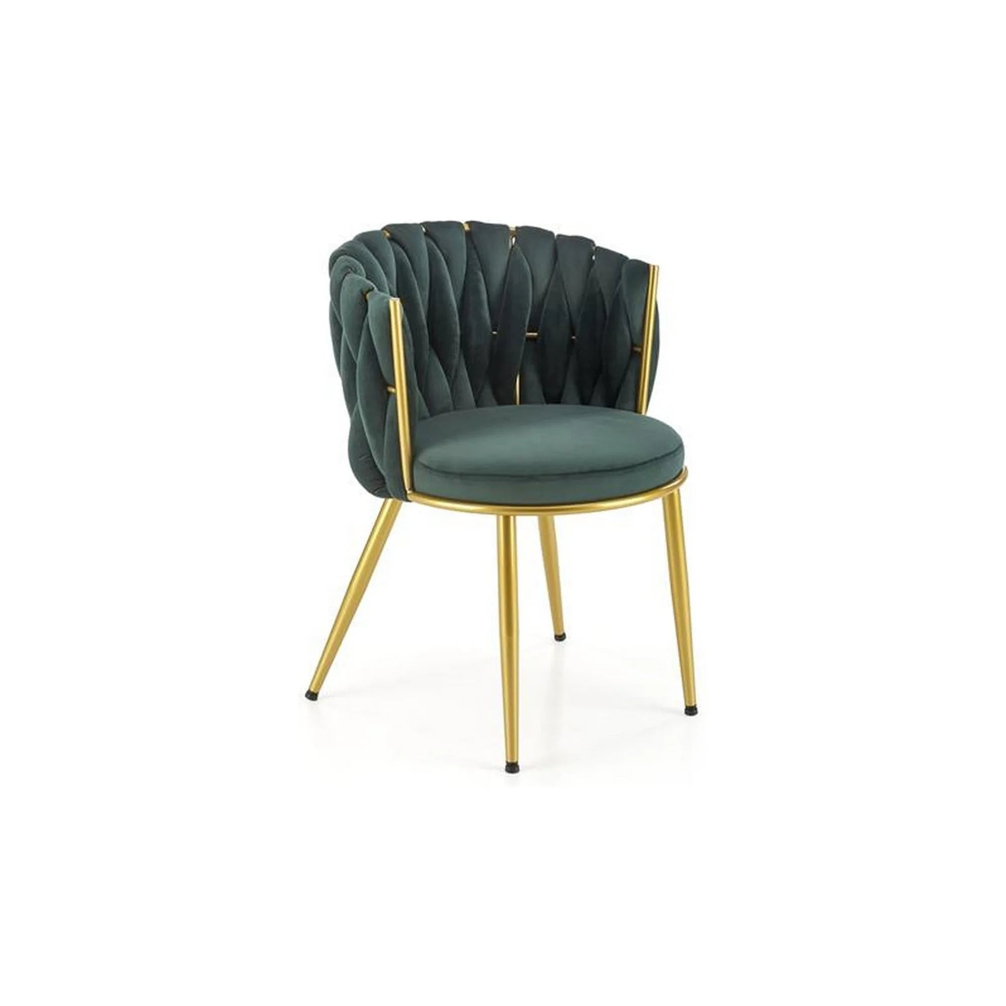 Scaun HOUSTON OCN-36257, verde/auriu