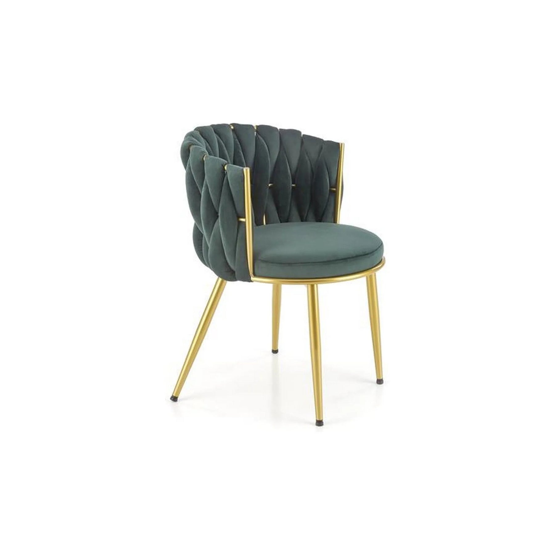 Scaun HOUSTON OCN-36257, verde/auriu