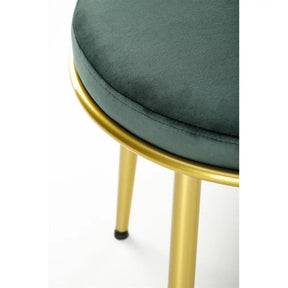 Scaun HOUSTON OCN-36257, verde/auriu