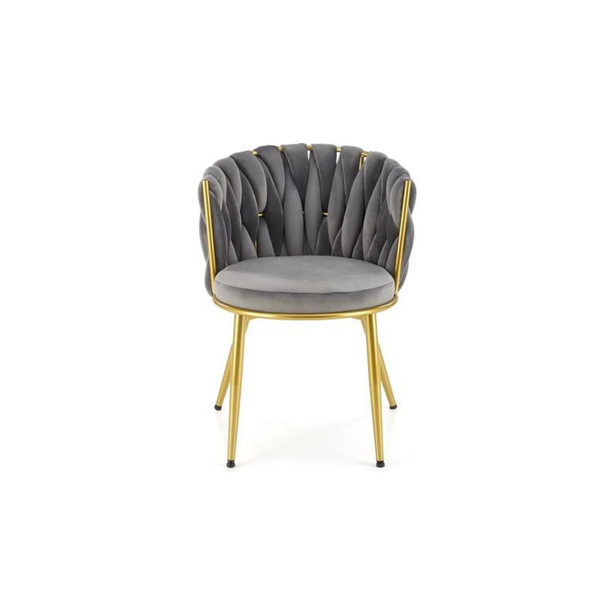 Scaun HOUSTON OCN-36258, gri/auriu