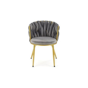 Scaun HOUSTON OCN-36258, gri/auriu