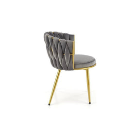 Scaun HOUSTON OCN-36258, gri/auriu