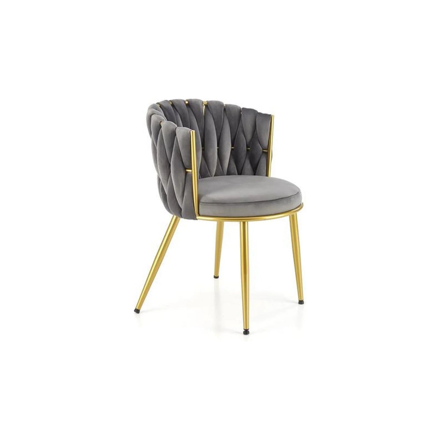 Scaun HOUSTON OCN-36258, gri/auriu