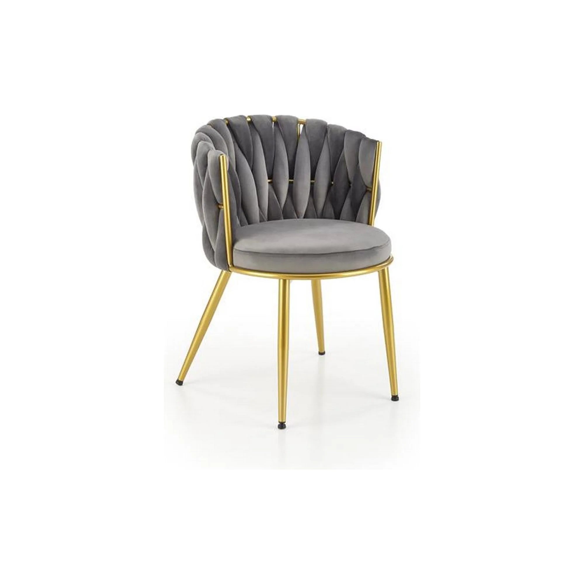 Scaun HOUSTON OCN-36258, gri/auriu