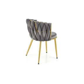 Scaun HOUSTON OCN-36258, gri/auriu