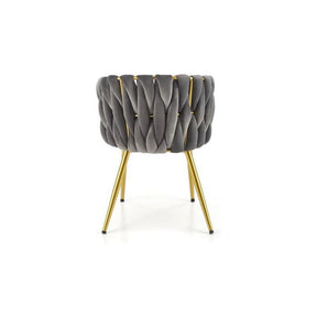 Scaun HOUSTON OCN-36258, gri/auriu