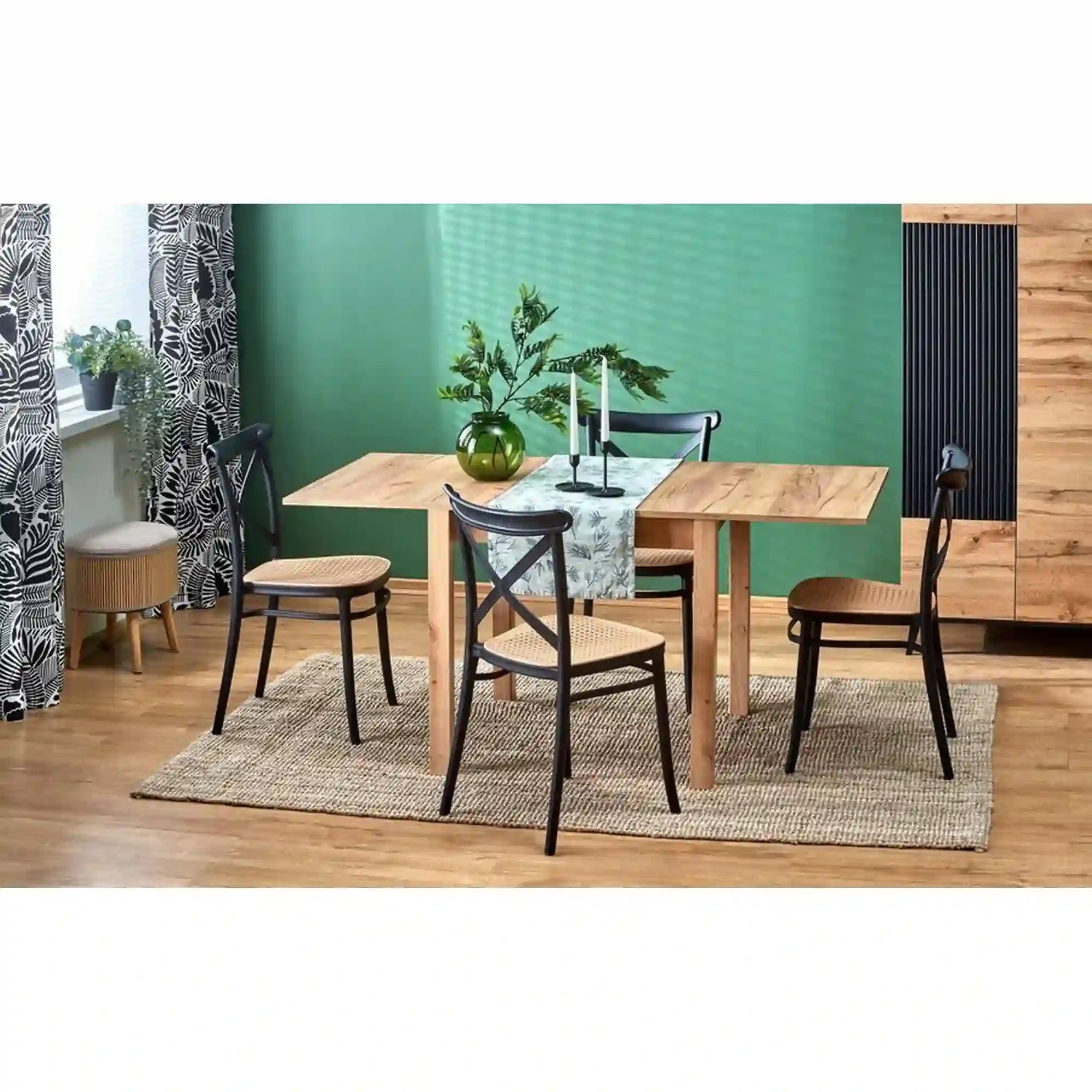 Scaun HOUSTON OCN-36265, maro/negru