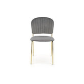 Scaun HOUSTON OCN-36281, gri/auriu