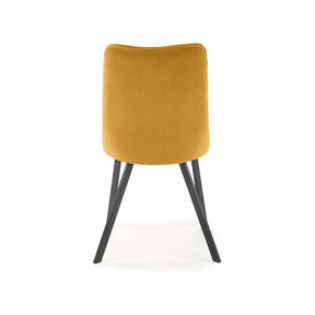 Scaun HOUSTON OCN-36299, galben mustar/negru