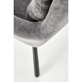 Scaun HOUSTON OCN-36305, gri/negru