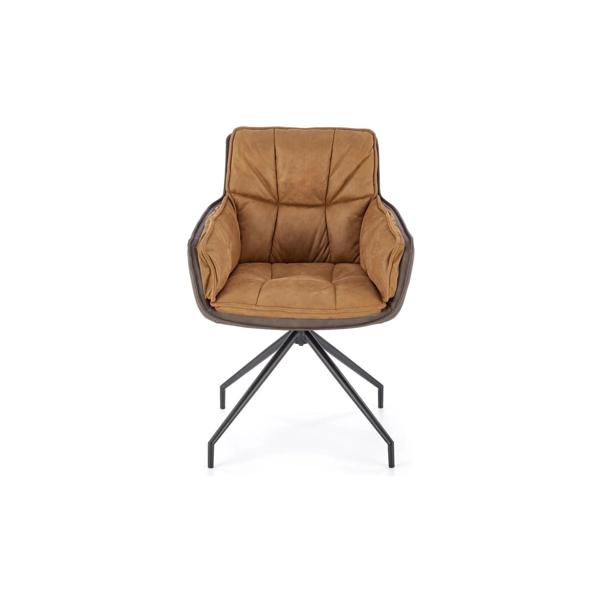 Scaun HOUSTON OCN-36306, maro/negru