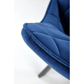 Scaun HOUSTON OCN-36324, albastru/negru