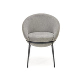 Scaun gri cu design modern, ideal pentru living sau dining – primabucata
