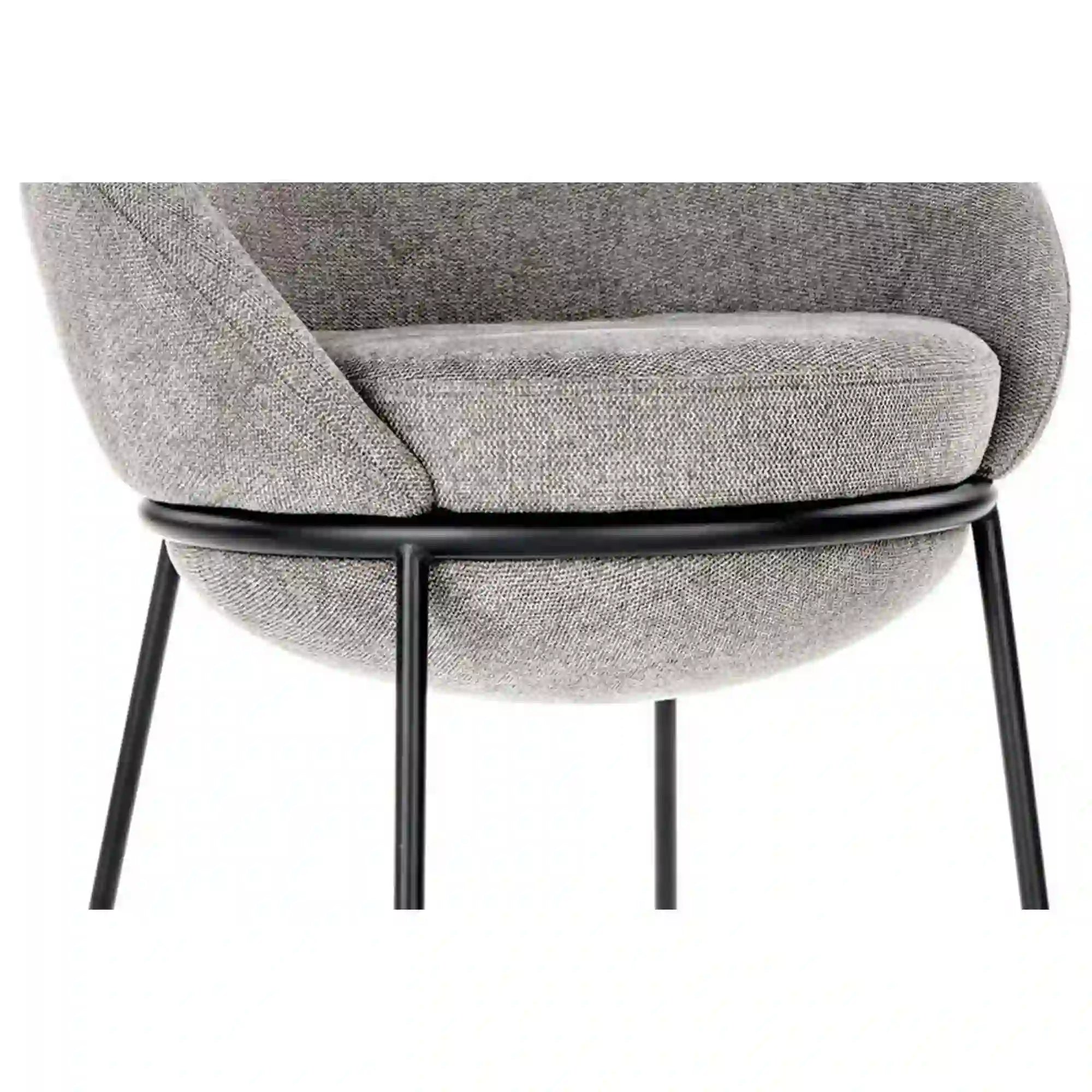 Scaun HOUSTON OCN-36338, gri/negru