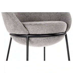 Scaun HOUSTON OCN-36338, gri/negru