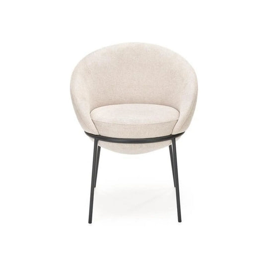 Scaun HOUSTON OCN-36339, bej/negru