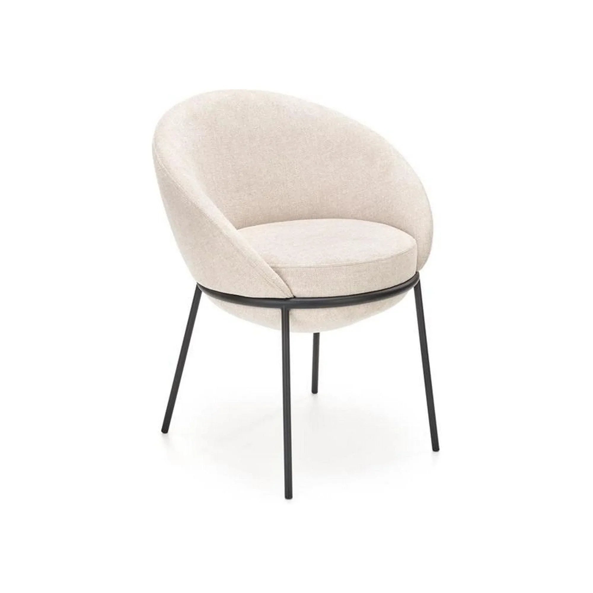 Scaun HOUSTON OCN-36339, bej/negru