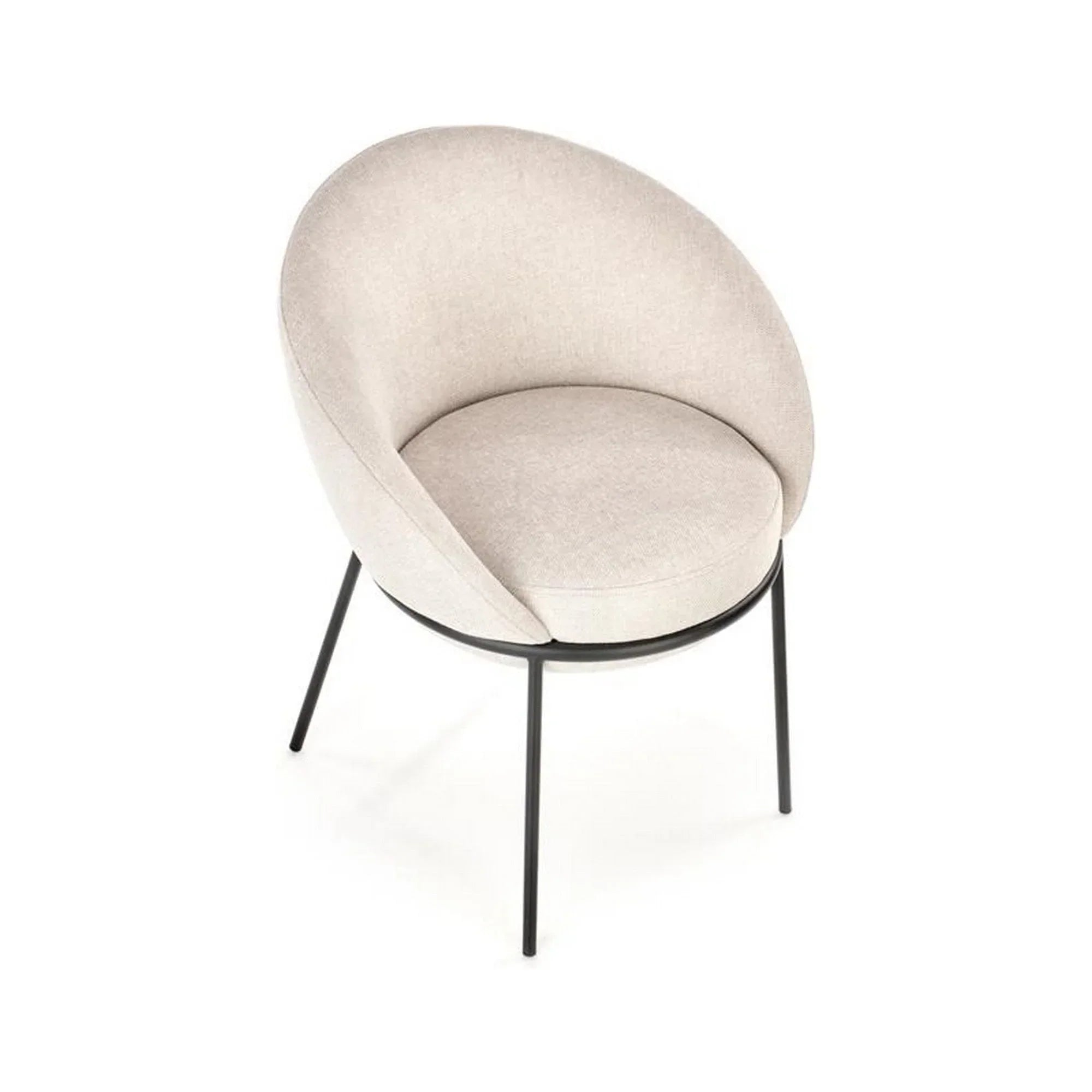 Scaun HOUSTON OCN-36339, bej/negru