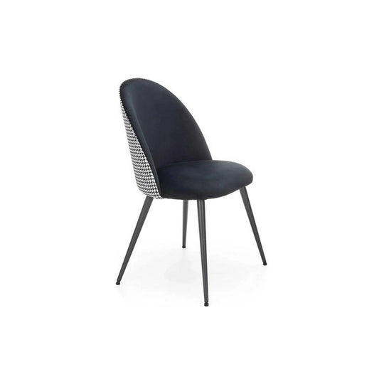 Scaun HOUSTON OCN-36340, alb/negru