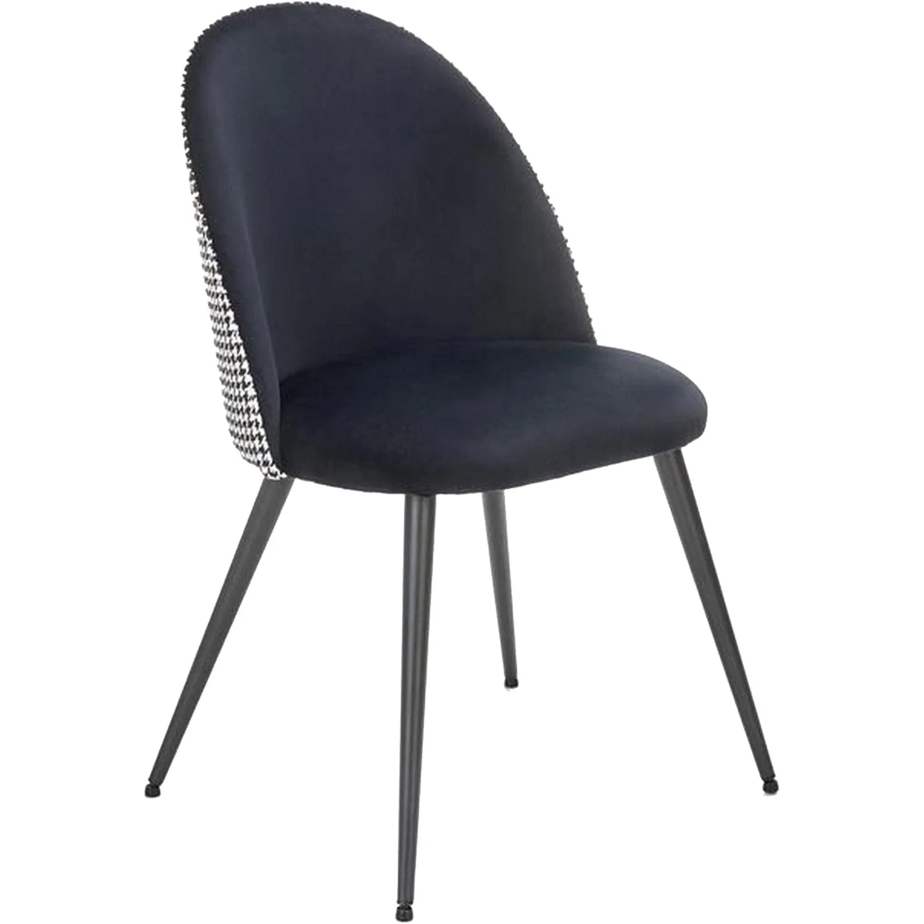 Scaun HOUSTON OCN-36340, alb/negru