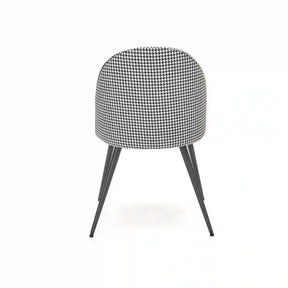 Scaun HOUSTON OCN-36340, alb/negru