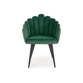 Scaun verde cu design elegant, ideal pentru living sau dining – primabucata