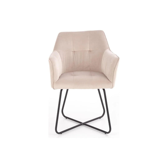 Scaun HOUSTON OCN-36361, bej/negru