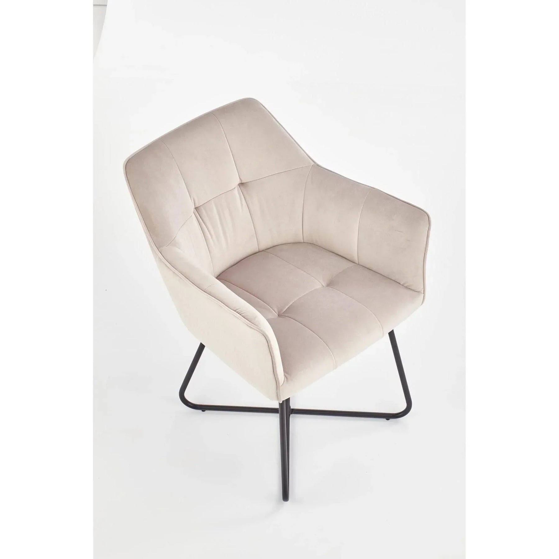 Scaun HOUSTON OCN-36361, bej/negru