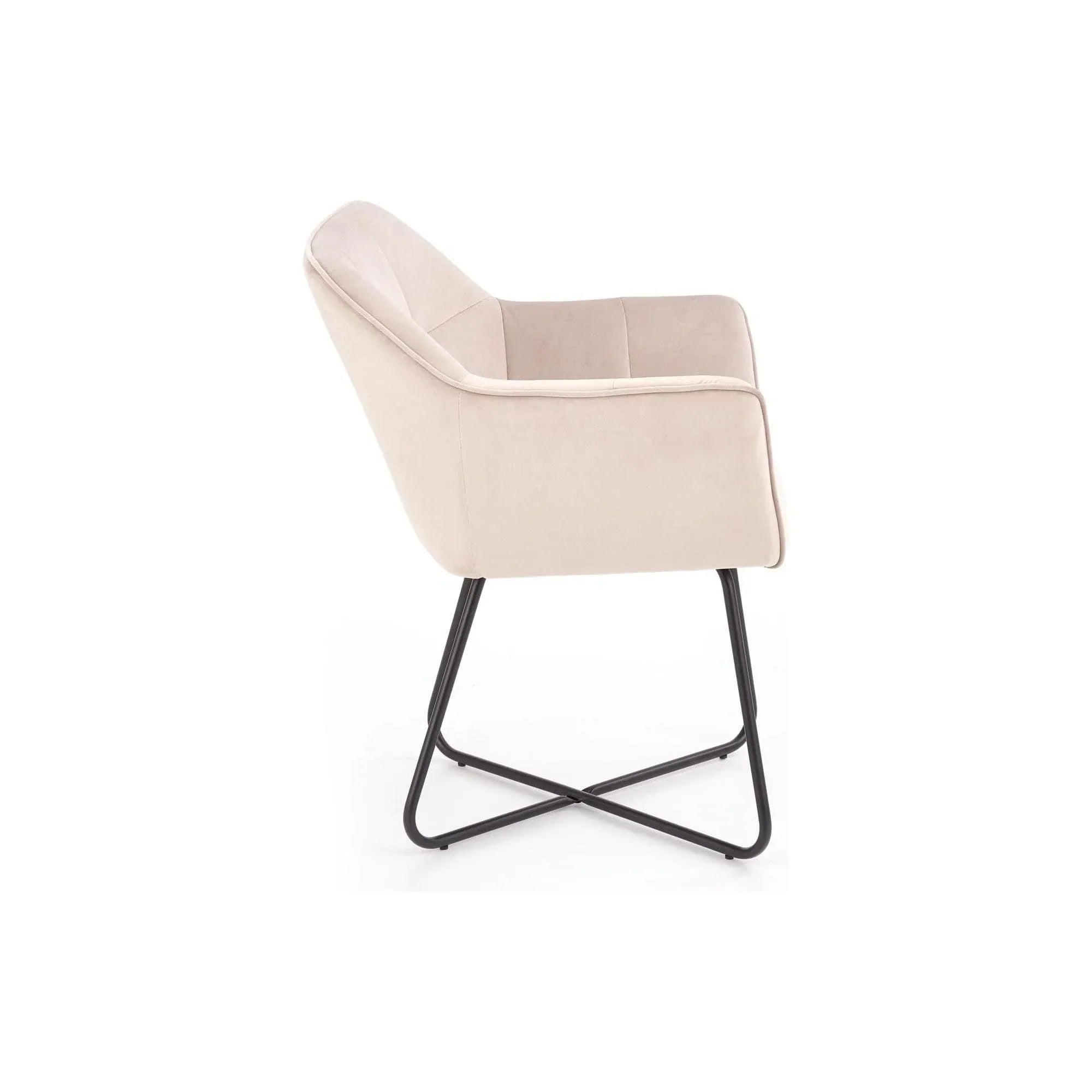 Scaun HOUSTON OCN-36361, bej/negru