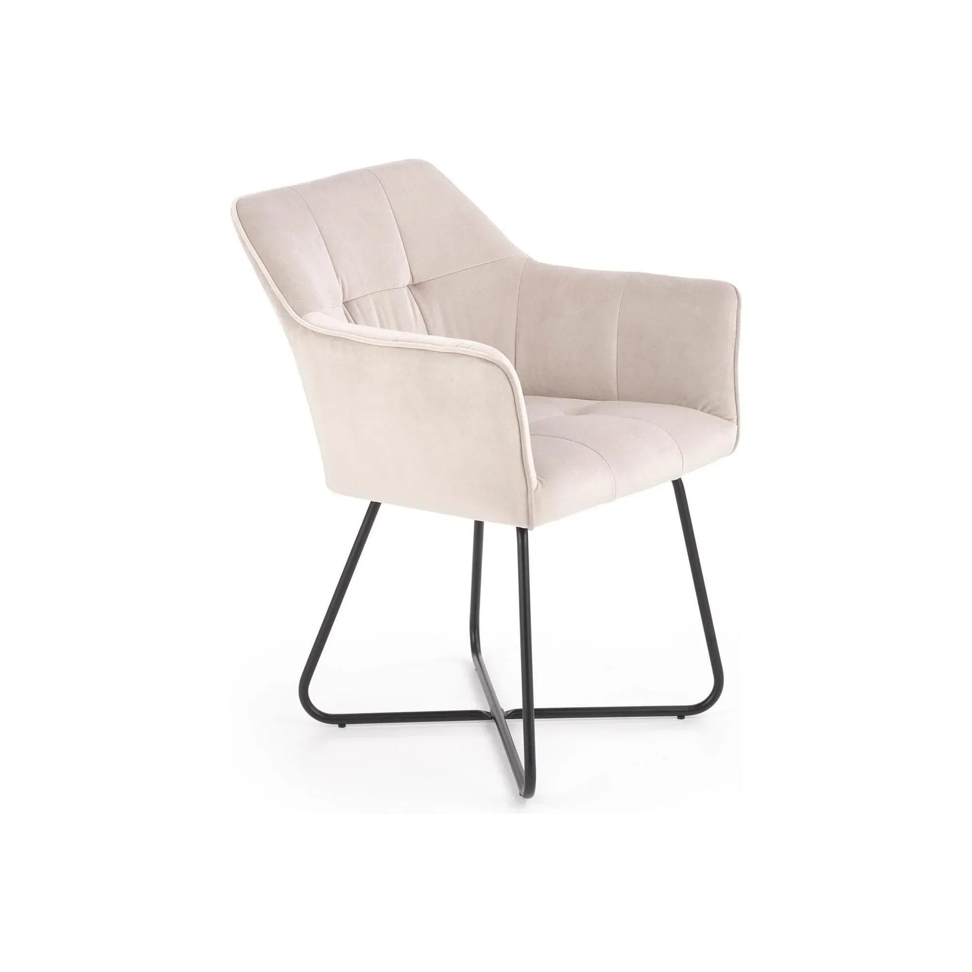 Scaun HOUSTON OCN-36361, bej/negru