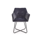 Scaun HOUSTON OCN-36362, gri/negru