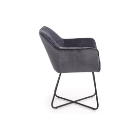 Scaun HOUSTON OCN-36362, gri/negru