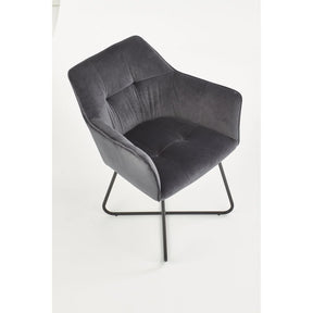 Scaun HOUSTON OCN-36362, gri/negru
