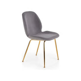Scaun HOUSTON OCN-36366, gri/auriu