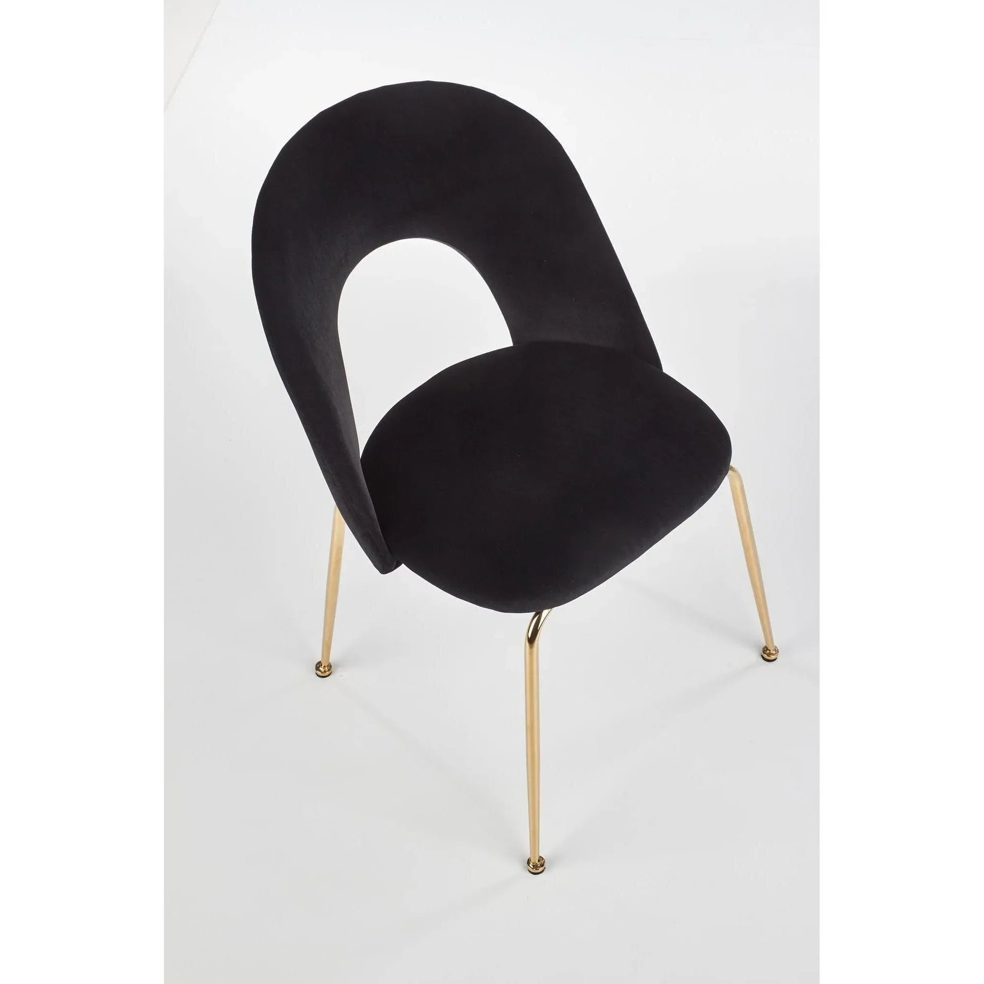 Scaun HOUSTON OCN-36370, negru/auriu