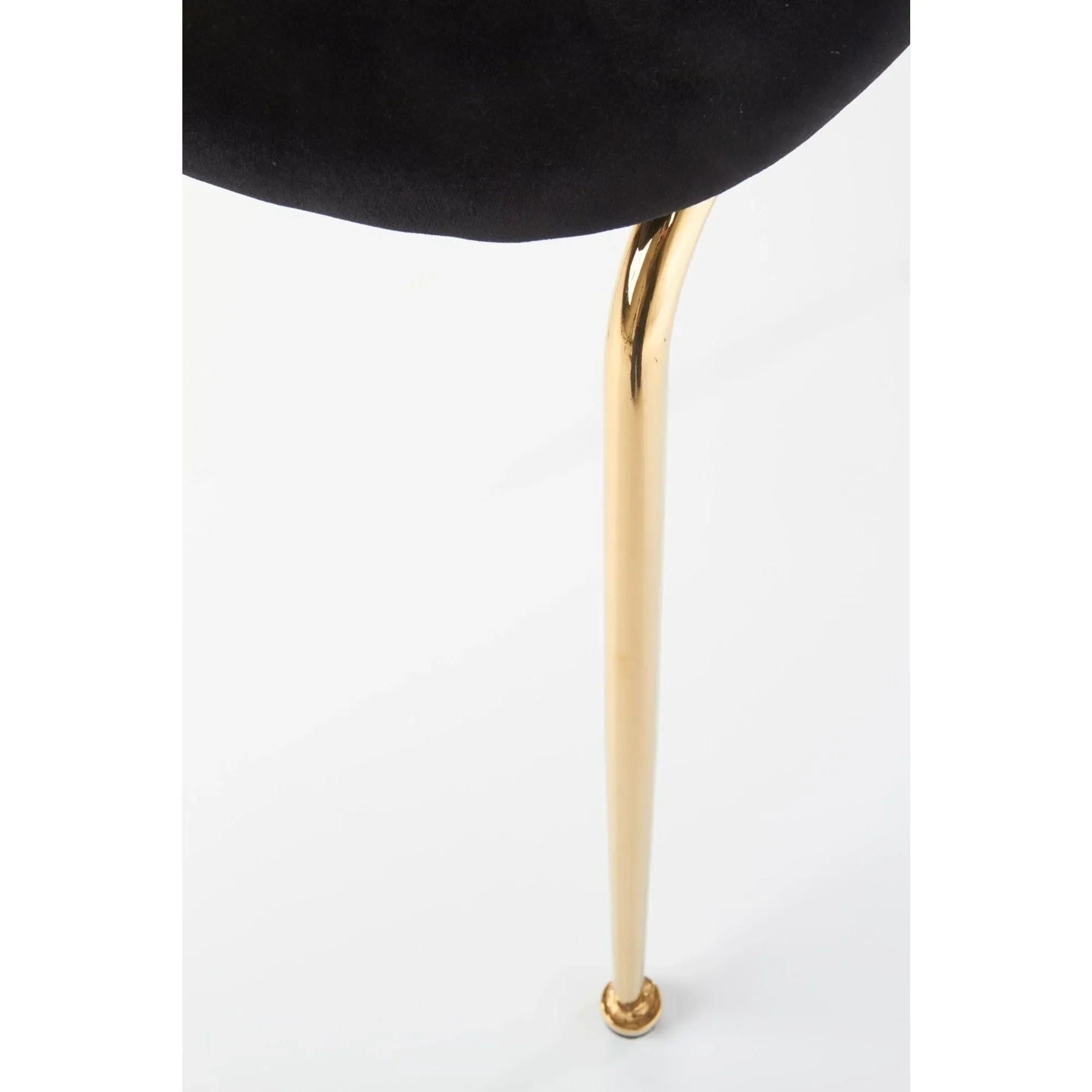 Scaun HOUSTON OCN-36370, negru/auriu