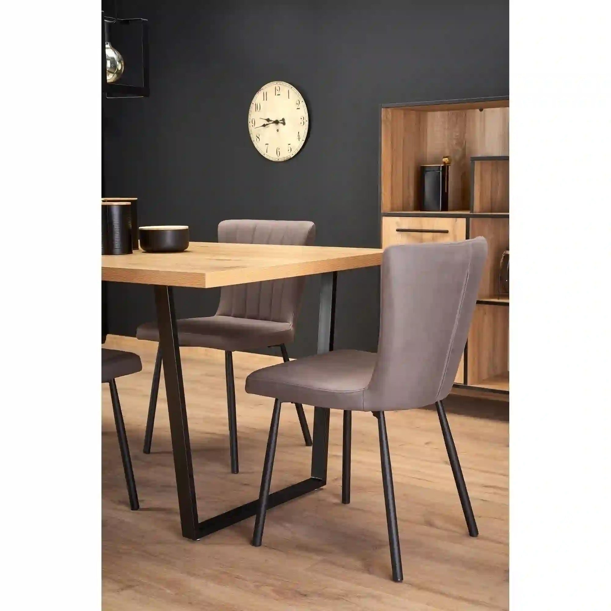 Scaun HOUSTON OCN-36372, gri/negru