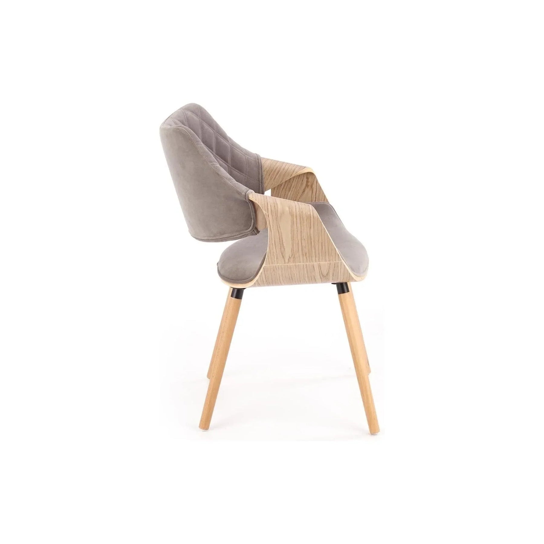 Scaun HOUSTON OCN-36375, stejar gri/gri