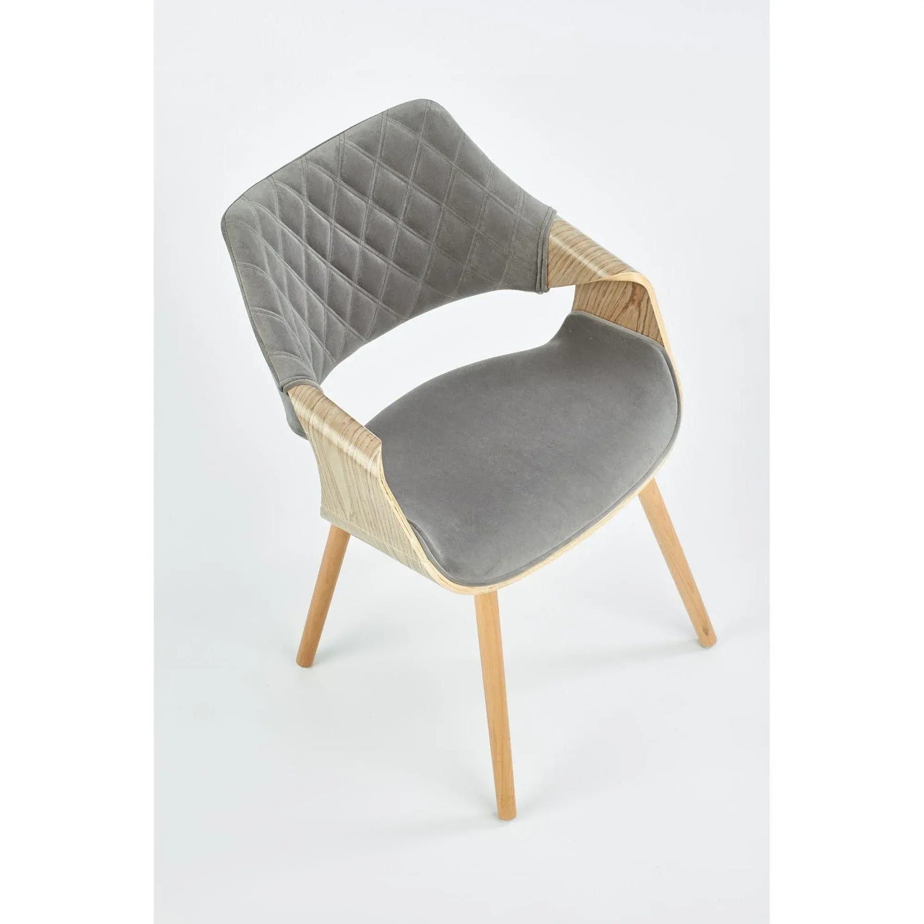 Scaun HOUSTON OCN-36375, stejar gri/gri