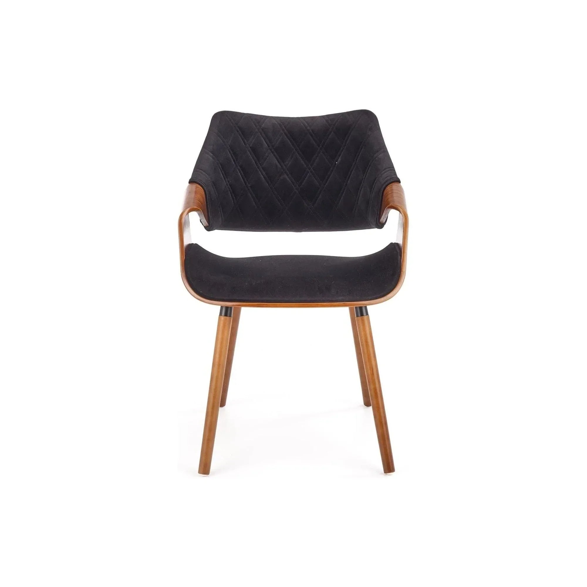 Scaun HOUSTON OCN-36376, negru/nuc