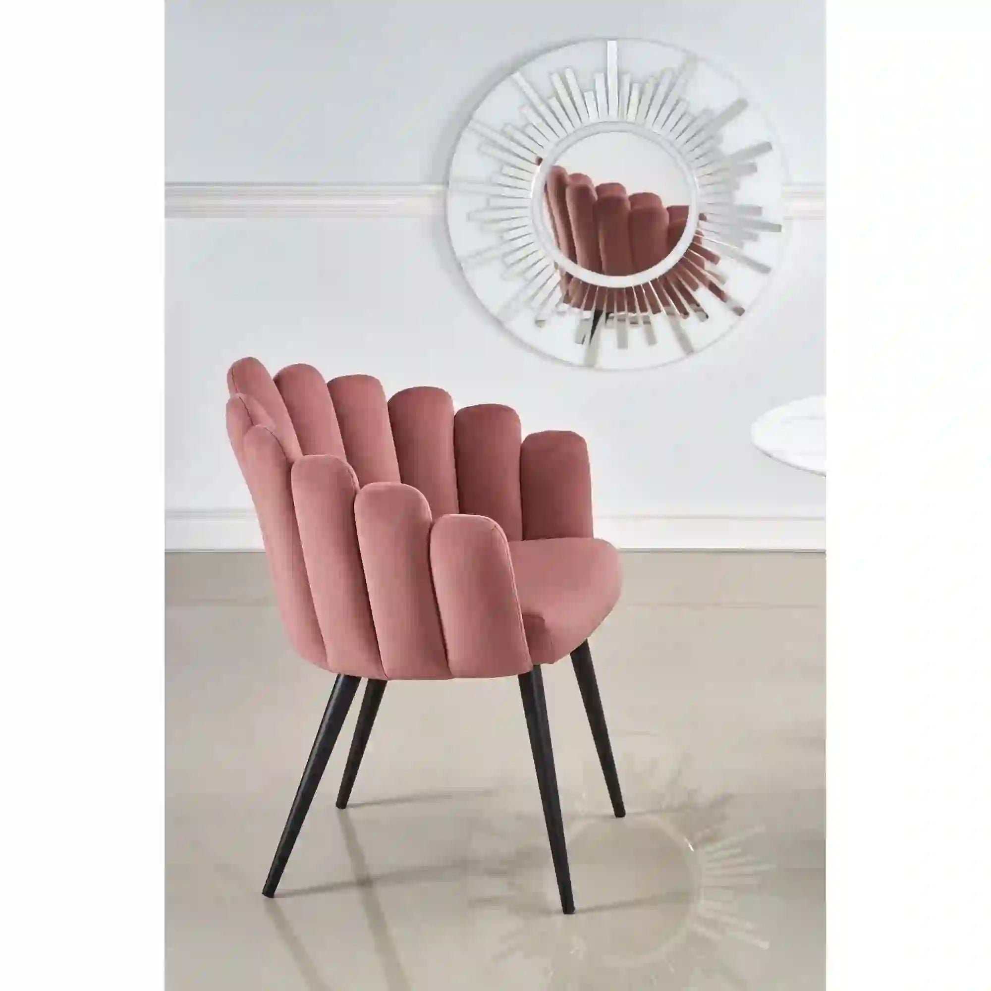 Scaun HOUSTON OCN-36383, roz/negru