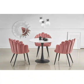 Scaun HOUSTON OCN-36383, roz/negru
