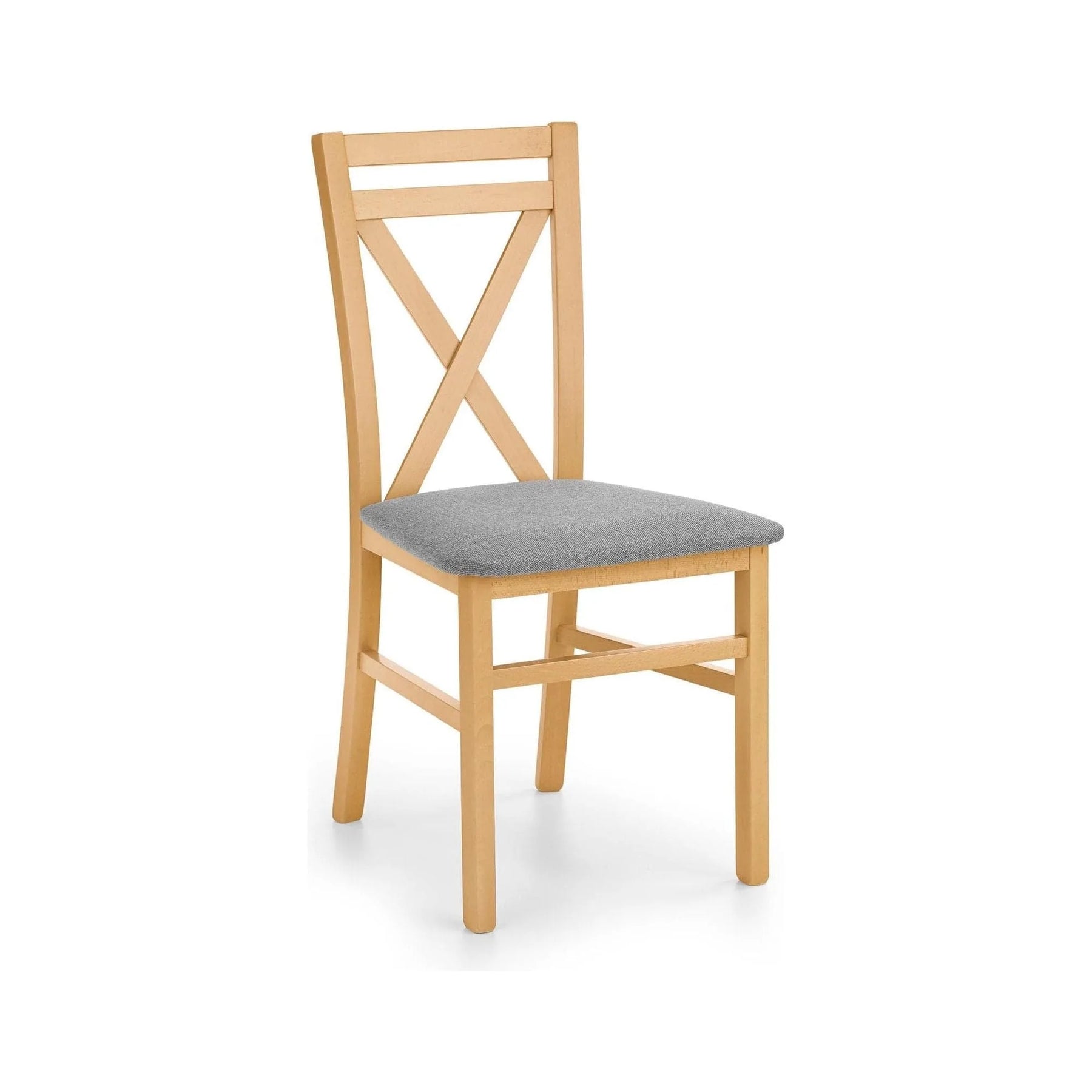 Scaun HOUSTON OCN-36391, gri/stejar/fag