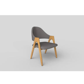 Scaun HOUSTON OCN-36402, gri/stejar