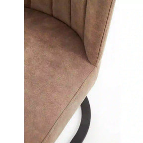 Scaun HOUSTON OCN-36403, maro/negru