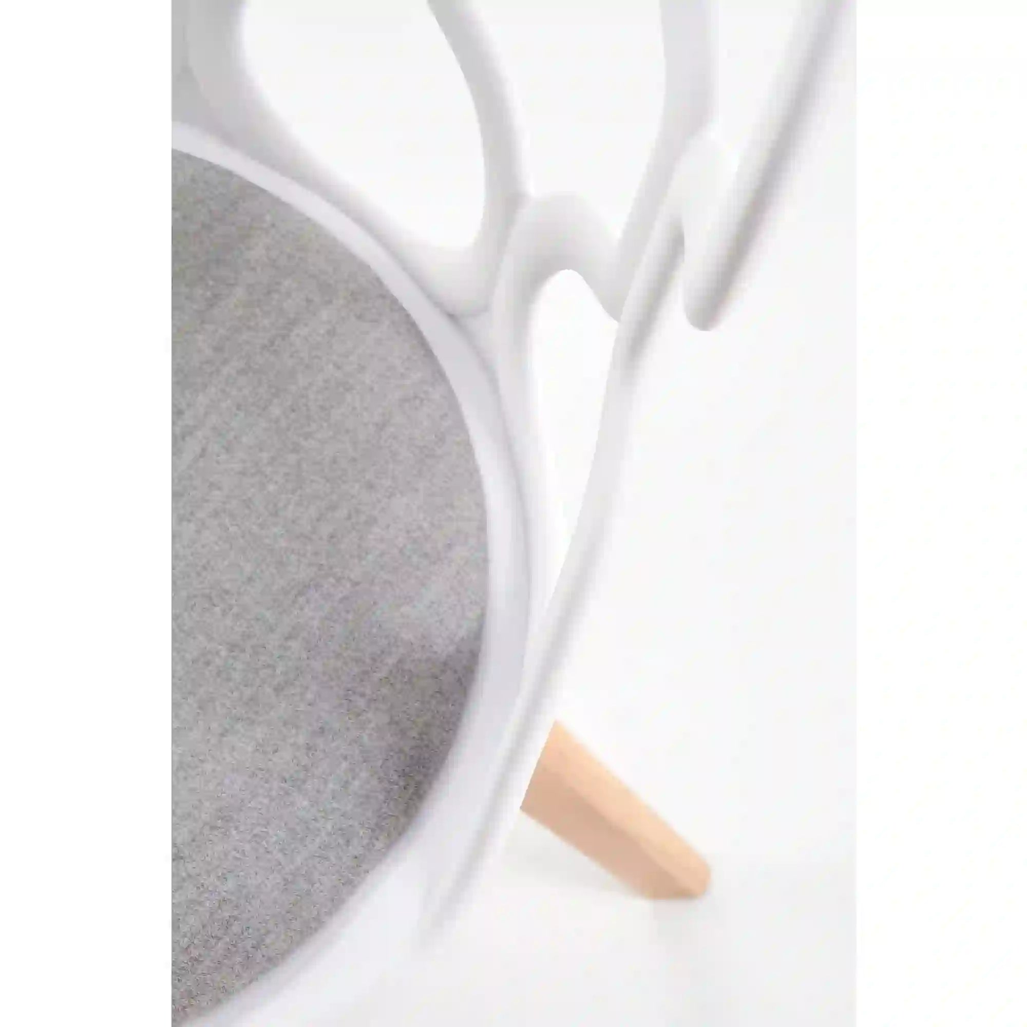 Scaun HOUSTON OCN-36417, alb/gri/stejar