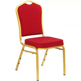 Scaun HOUSTON OCN-36420, rosu/auriu