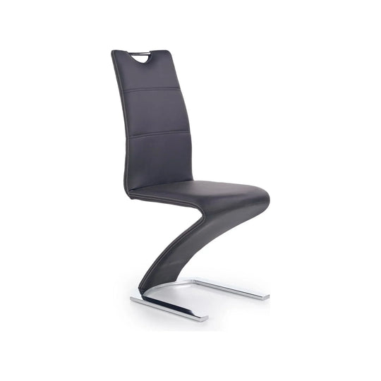 Scaun HOUSTON OCN-36428, negru/crom